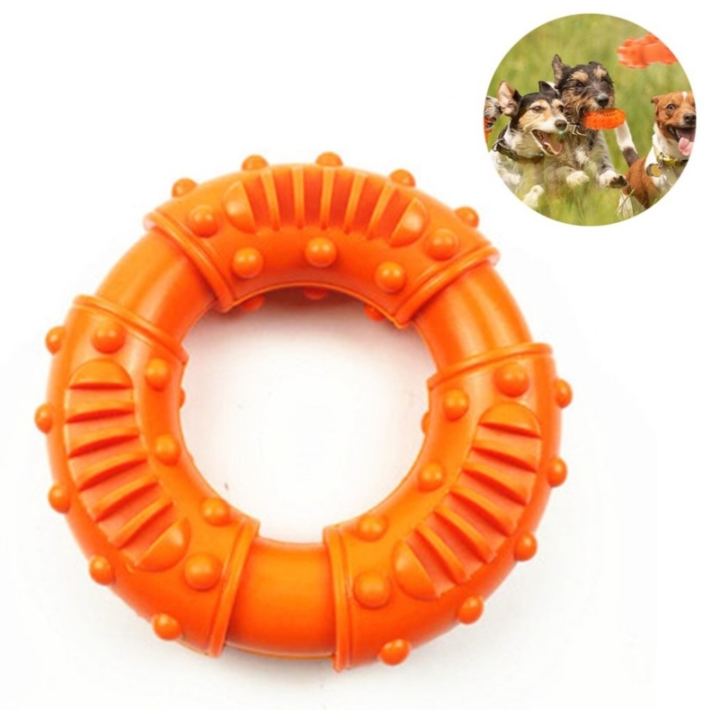 Durable Rubber Dog Chew Toy Training Agility for Medium to Large Dogs - Picture 4 of 8